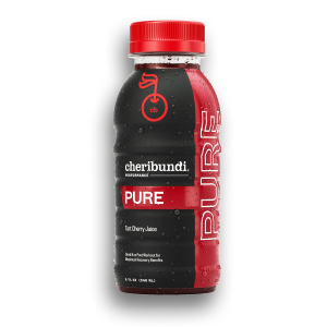 Pure 100% tart cherry juice