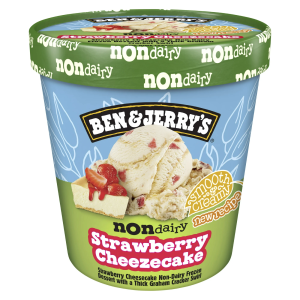 Frozen Dessert Strawberry Cheezecake