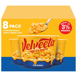 Microwaveable Shell Pasta & Cheese