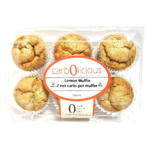 Low Carb Lemon Muffins